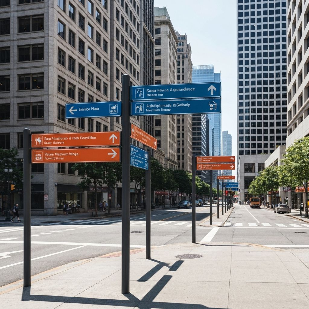 Signalétique directionnelle